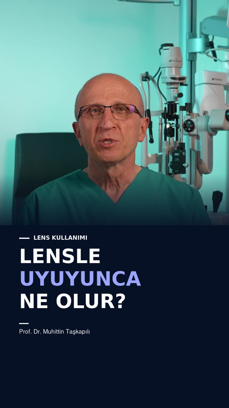 Lensle bir gece uyursanız ne olur